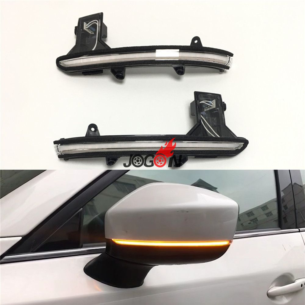 2021 Dynamic Turn Signal For Mazda CX 5 CX5 KF 2017 2018 LED Side Wing