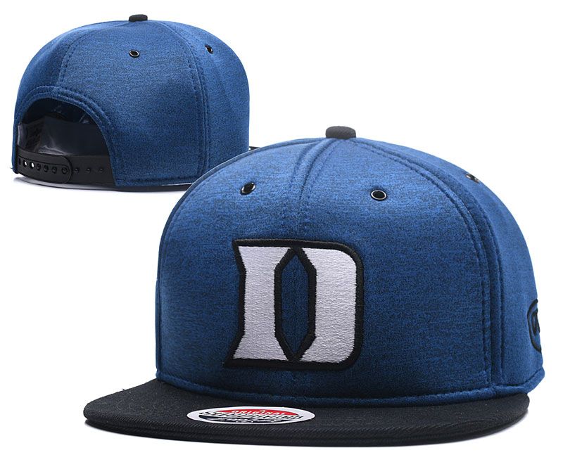 Wholesale College Basketball Hats Duke Blue Devils Caps Blue Gray