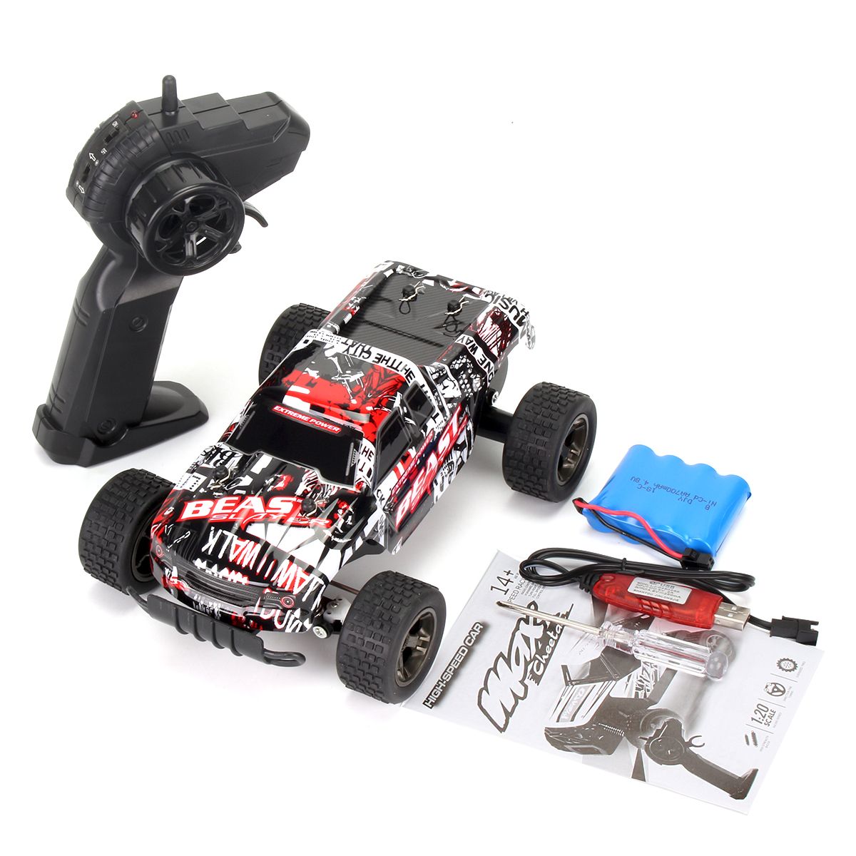 rechargeable monster truck