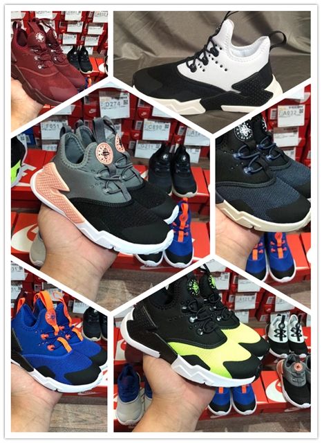 zapatillas huarache niño negras y azul zapatillas huarache niño negras y azul