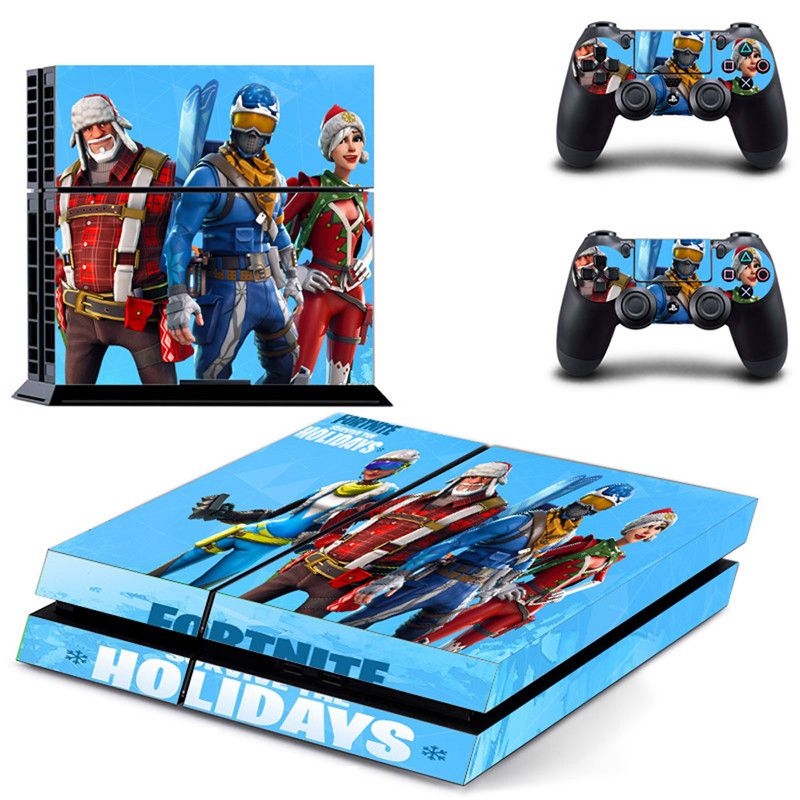 sticker druck battle royale fortnite aufkleber fur sony playstation 4 ps4 konsole skin controller aufkleber fortress cartoon controller protector skins - fortnite far