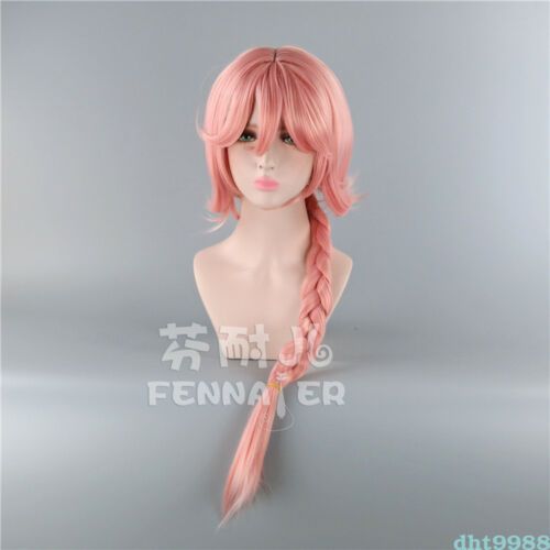 Anime Fgo Fate Apocrypha Astolfo Wig Pink And White Hair Long Braid