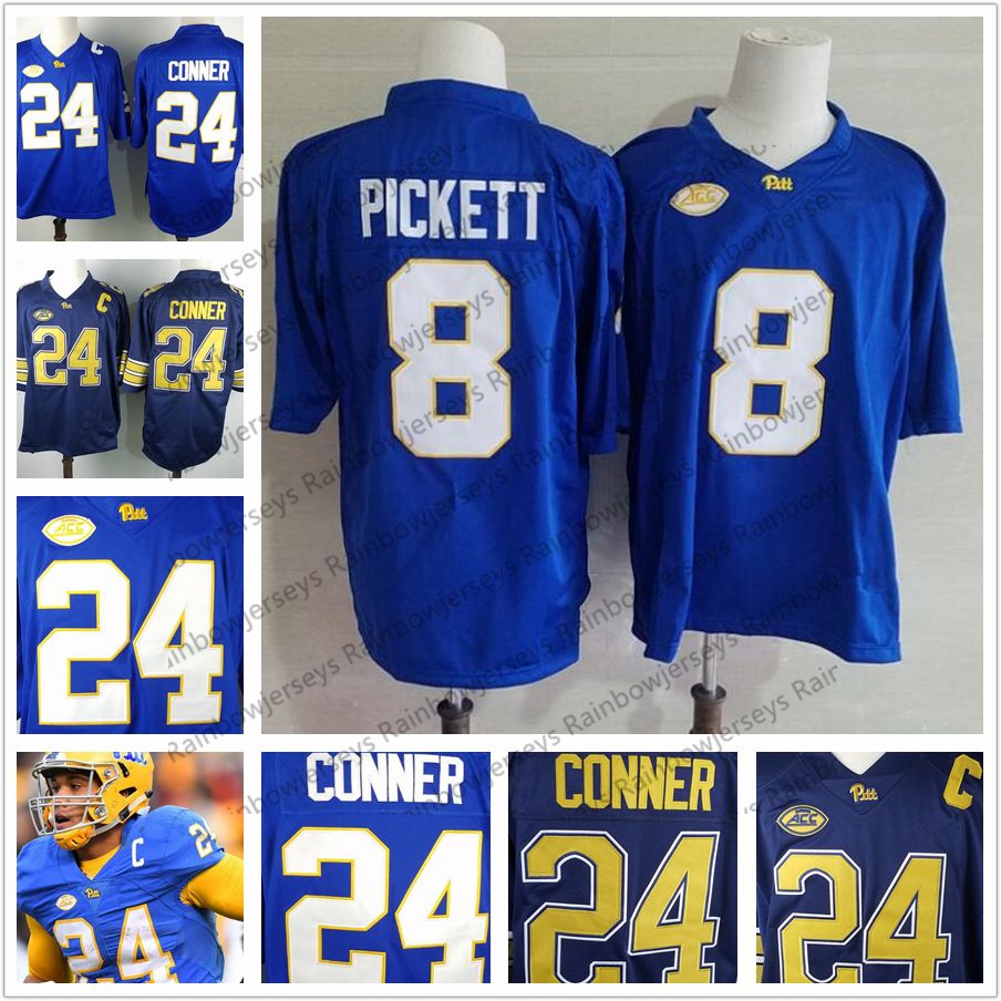 Top Quality Pittsburgh Panthers PITT 8 Kenny Pickett 24 James Conner