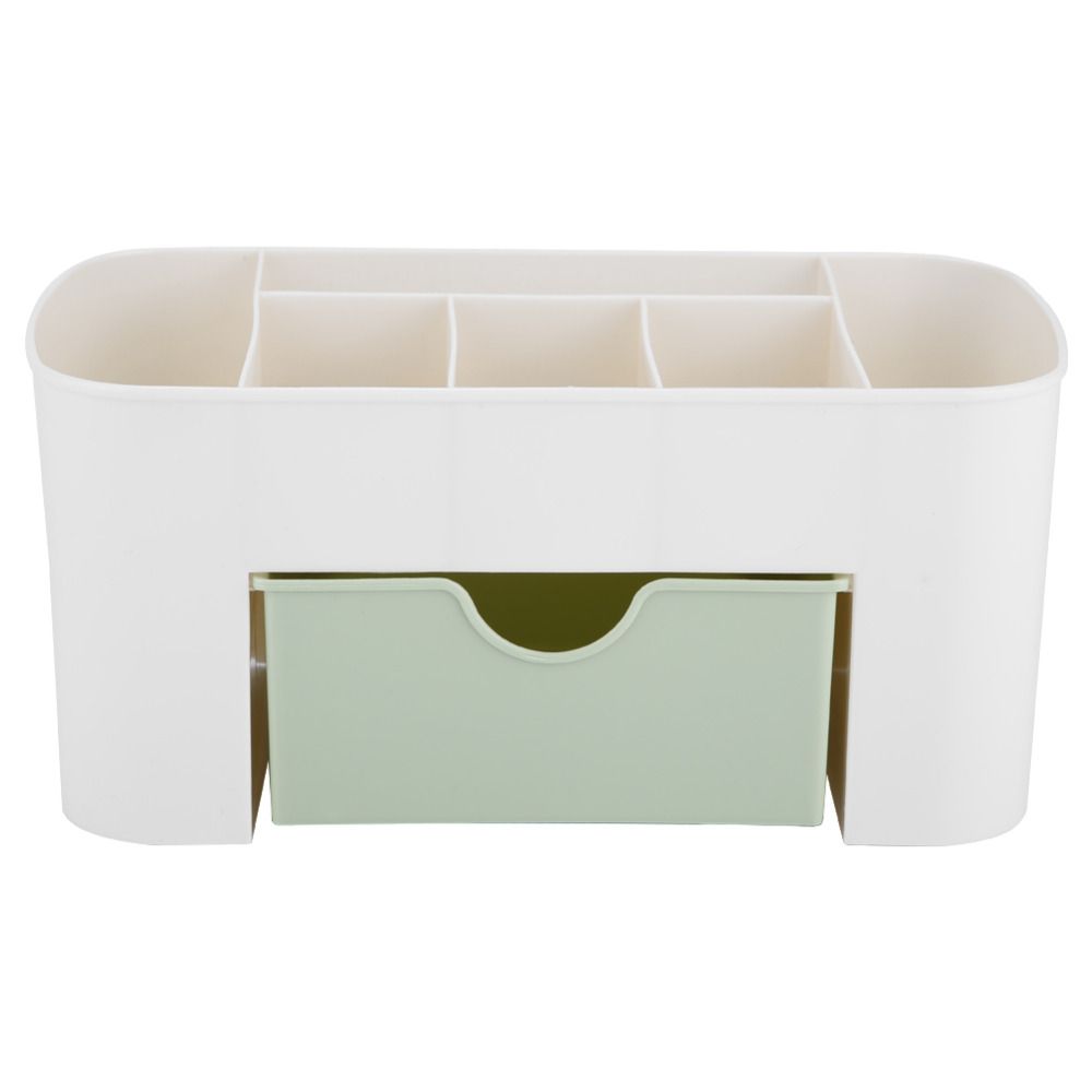 Cosmetic Organizer Plastic Jewelry Box Makeup Storage Home Desk Sundries Containers Necklace Polish Earring Case