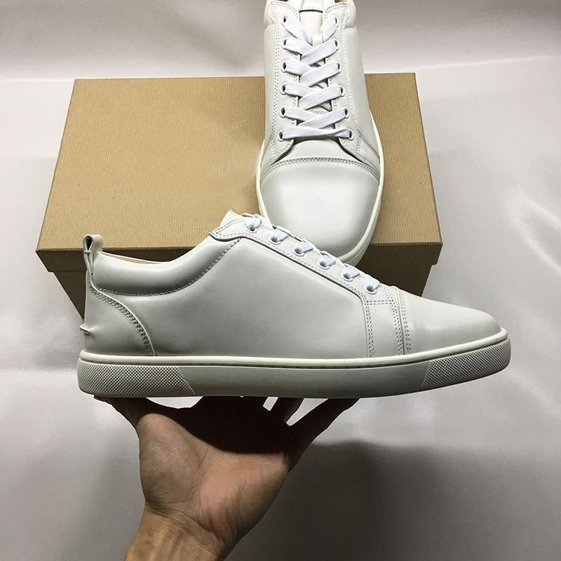 High Quality Designer Shoes For Mans Womens Red Bottoms Junior Spikes