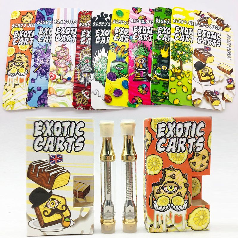 Exotic Carts Vape Cartridges 1ml Empty Vape Pens Cartridges 510 Oil