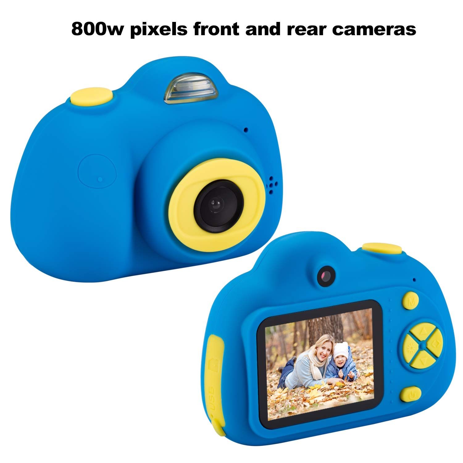 Kids Camera Toys For 5 9 Year Old Boys, Shockproof Digital Cameras For