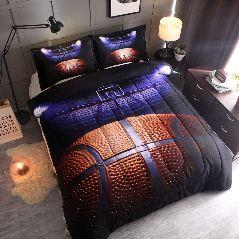 Rugby American Football Basketball Comforter Quilt Set Bedding Rugby American Football Basketball Comforter Quilt Set Bedding Teen Boys Matelasse Bedspreads On From Sakuna 65 0 Dhgate Com