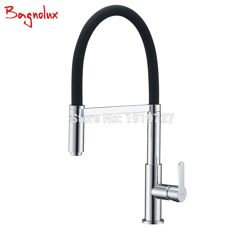 Kitchen Sink Faucet Commercial Hot And Cold Kitchen Bar Sink Faucet Pull Down In Brushed Nickel Or Chrome