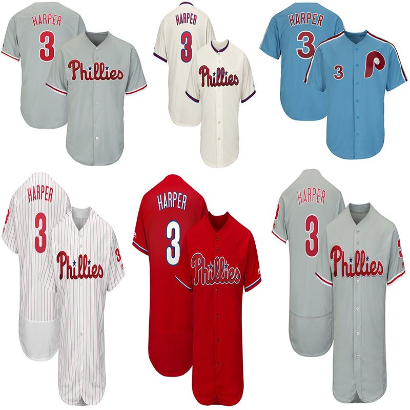 2020 Men 3 Bryce Harper Jerseys Philadelphia 13 Manny Machado 66 Yasiel