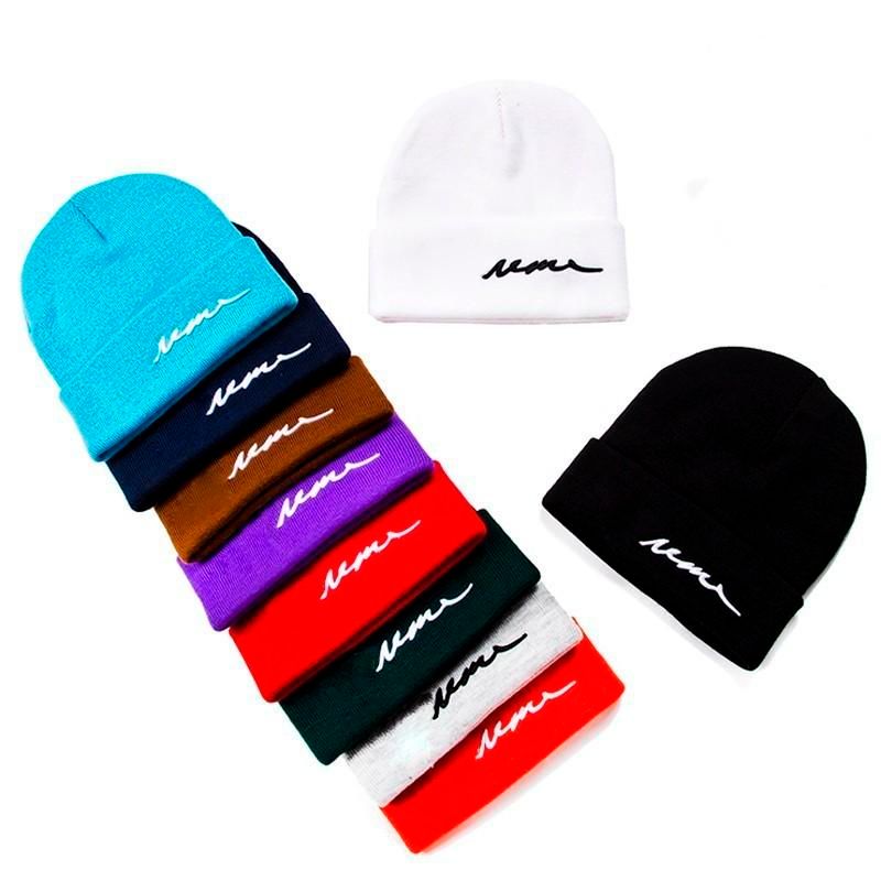 HOPEOPE NASA Unisex Adult Knit Cap Beanies Cap Knitted Winter Daily Warm Hat