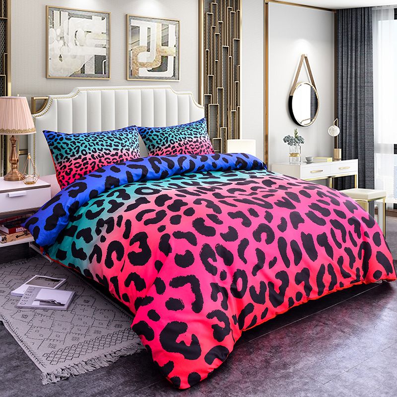 Zeimon Fashion Bedding Set 3d Sets Leopard Duvet Cover See Larger Image