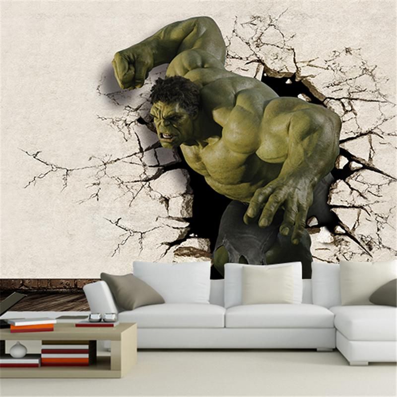 Satın Al Hulk Modern Lüks Duvar Kağıdı Duvarlar Duvar Kağıdı Duvarlar