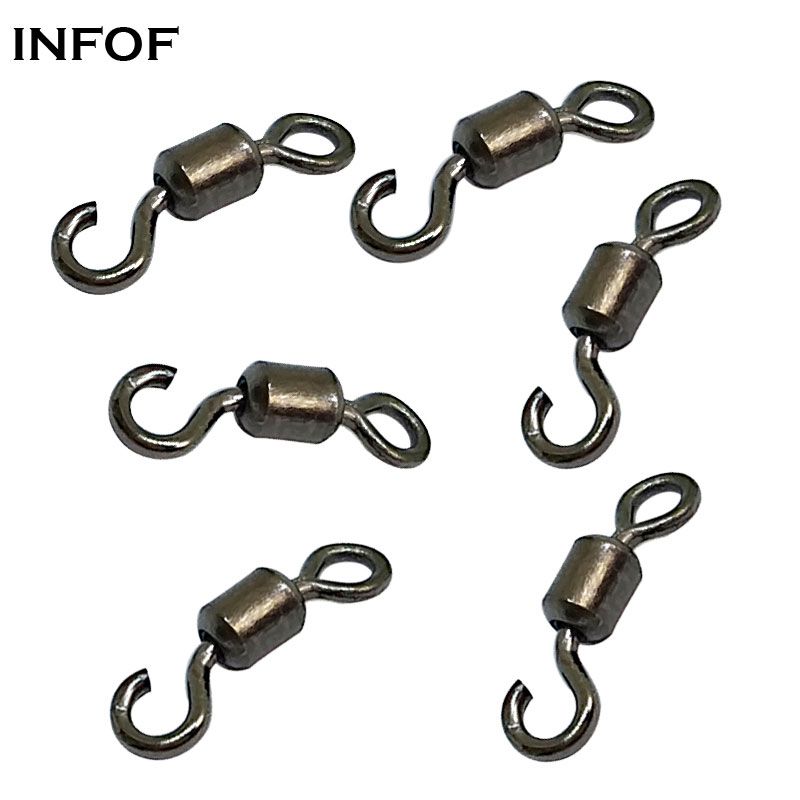 2020 INFOF Brand F2018 Fishing Swivels Japanese Swivels Fishing Tackle