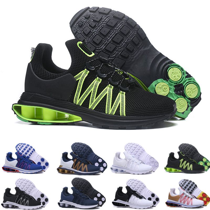 2019 New Sox Shox Gravity 908 Freizeitschuhe für Herren Damen, dreifach schwarz weiß rosa Sport Turnschuhe Air Designer aus Chaussures 2019 New Sox Shox Gravity 908 Freizeitschuhe für Herren Damen, dreifach schwarz weiß rosa Sport Turnschuhe Air Designer aus Chaussures