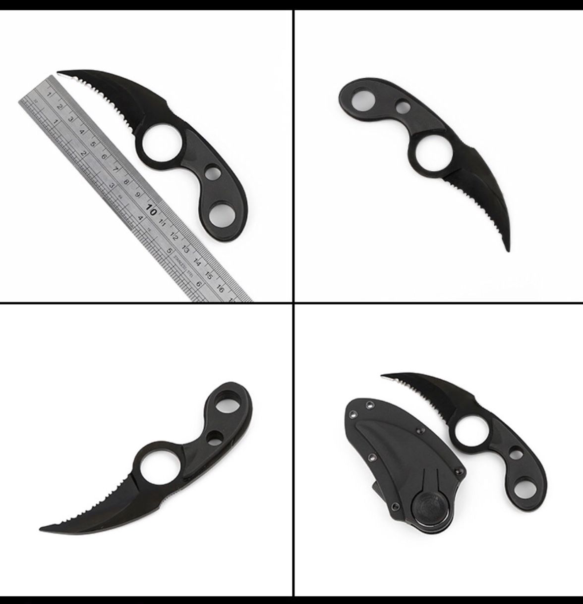 2020 Tactical Claw Blades Outdoor Camping Self Defense Survival Edc