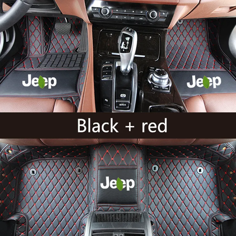 Jeep Wrangler 2011 2018 Year Car Mat Luxury Surrounded By Indoor Waterproof Leather Wear Resistant Environmentally Friendly Carpet