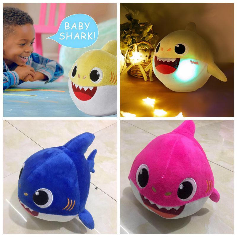 baby shark plush toy english