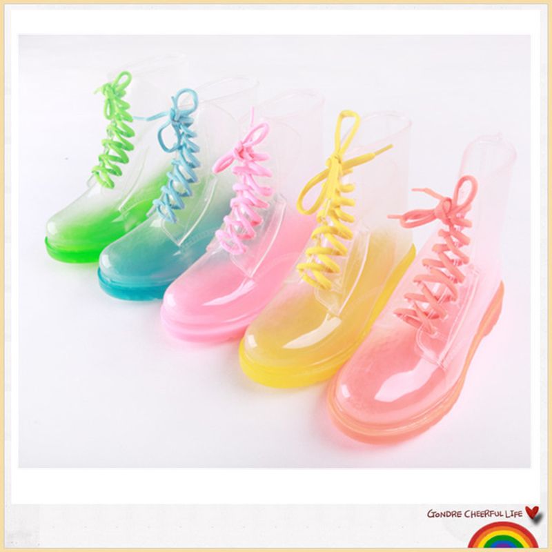 clear plastic water shoes