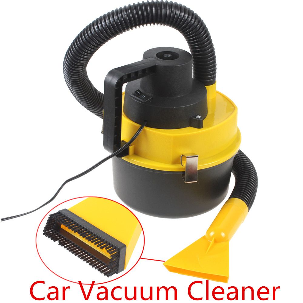 2020 Car Vacuum Cleaner With Brush / Crevice / Nozzle Head Portable Wet