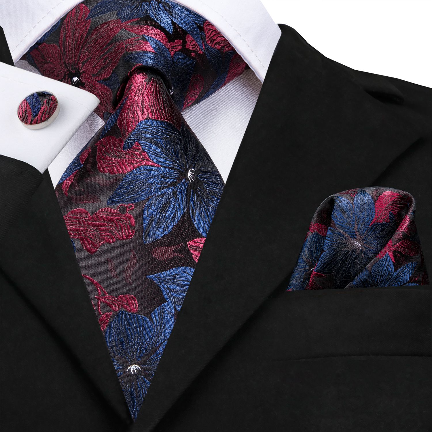 red shirt and tie set
