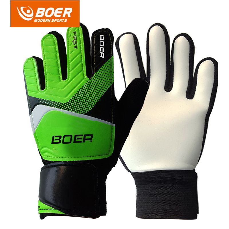 cheap goalkeeper gloves with finger protection