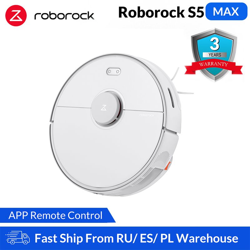 Roborock S5 Max z Polski za $426.74 / ~1803zł