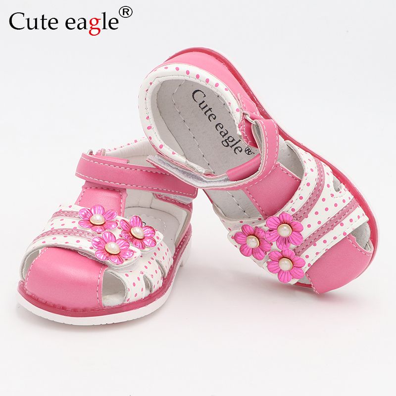 Cerrados Summer Eagle Girls Cuero Pu Sandalias Para Planos 21 26 Ortopédicas Niños Cute De Niñas El Bebé Eur La Zapatos EeD9IYWHb2