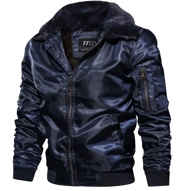 Slim Tactical Mantel Army Herbst Parkas Winter Jacke Herren Baumwolle Pilot Fleece Flight ulFK1TJc3