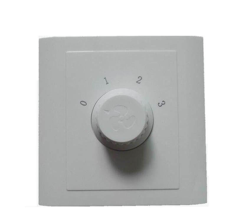 2020 Type 86 Fan Wall Control White Electric Fan Speed Switch Ck