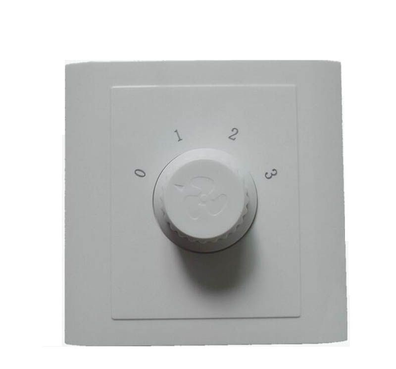 2020 Type 86 Fan Wall Control White Electric Fan Speed Switch Ck