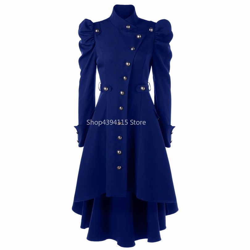 Long Manteau Pardessus Hiver D Girls Shrug Automne Vintage Trench Femme Noir Coat Retro Redplain Dames Pour PkwO0n
