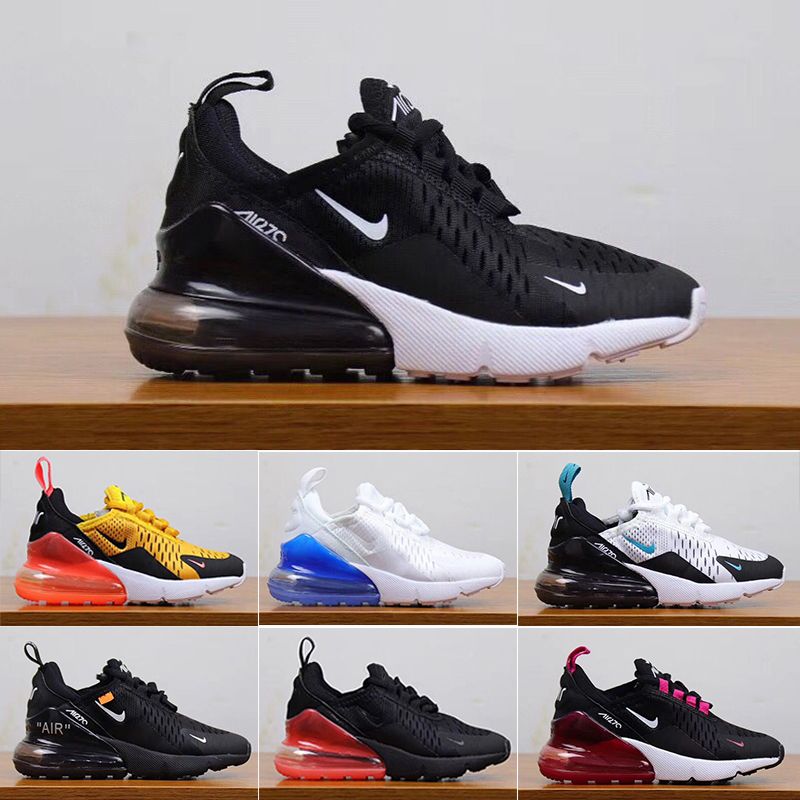 Acheter Nike Air Max 270 270s 27c Airmax AthlÃ©tisme Air EntraÃ®neurs Hommes Rainbow Cushion 
