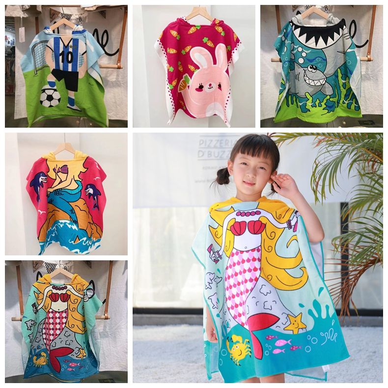 infant hooded beach towel