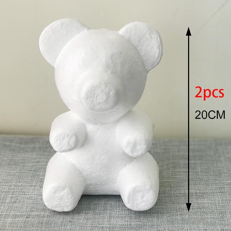 diy flower teddy bear