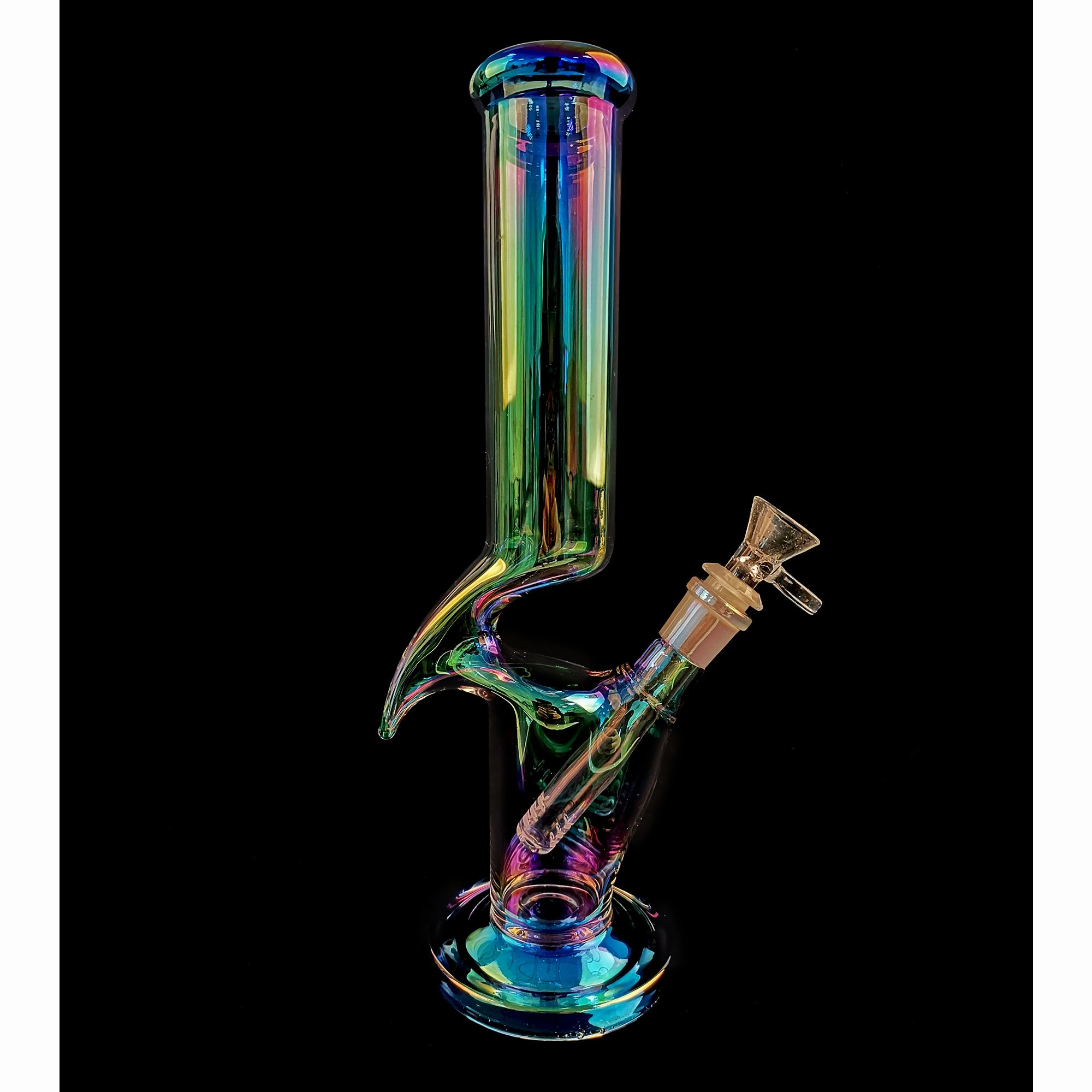2020 REANICE Glass Smoke Pipe Bong Quartz In Bongs Thick Recycler