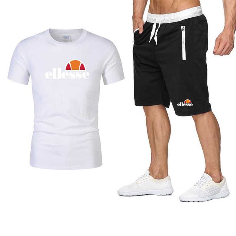 2021 Brand Designer Luxury Mens Tracksuits Summer T Shirt+Pant