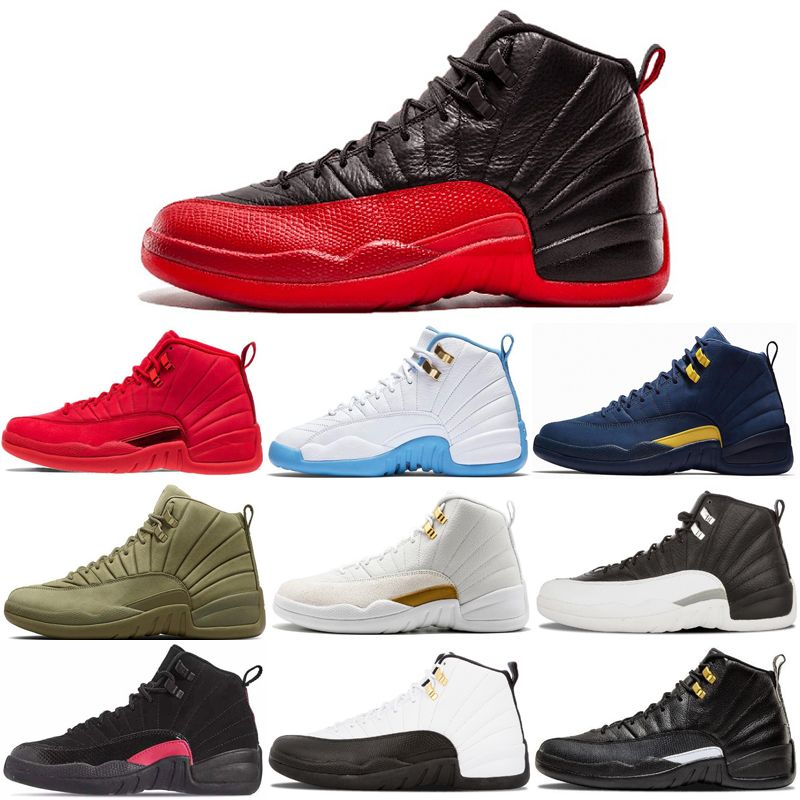 men's air jordan retro 12 basketball shoes