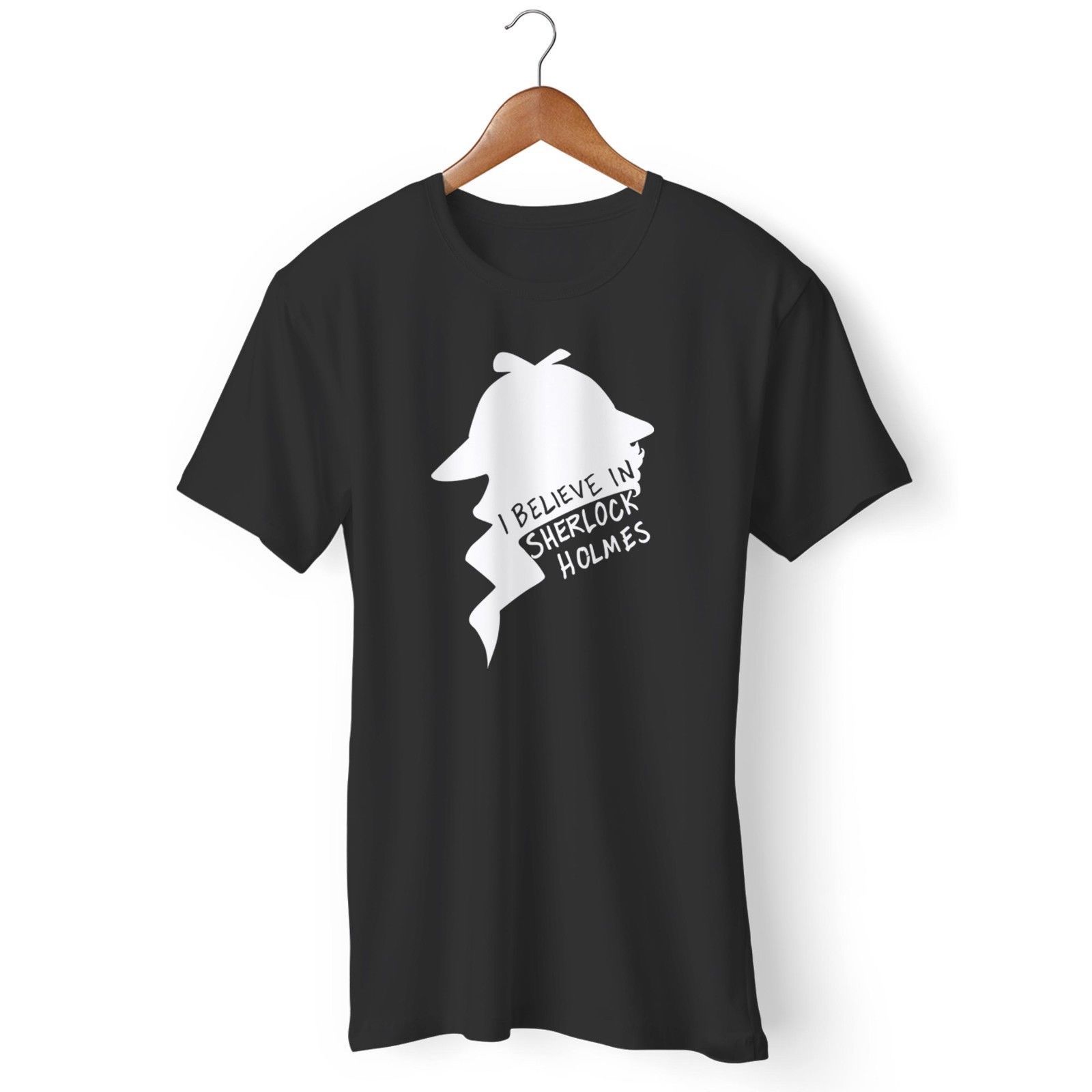 Verano Y Hombre Creo Con En Perfil Holmes Mujer Camiseta Harajuku Estampado 2018 Jersey Sherlock De W2I9YEDH