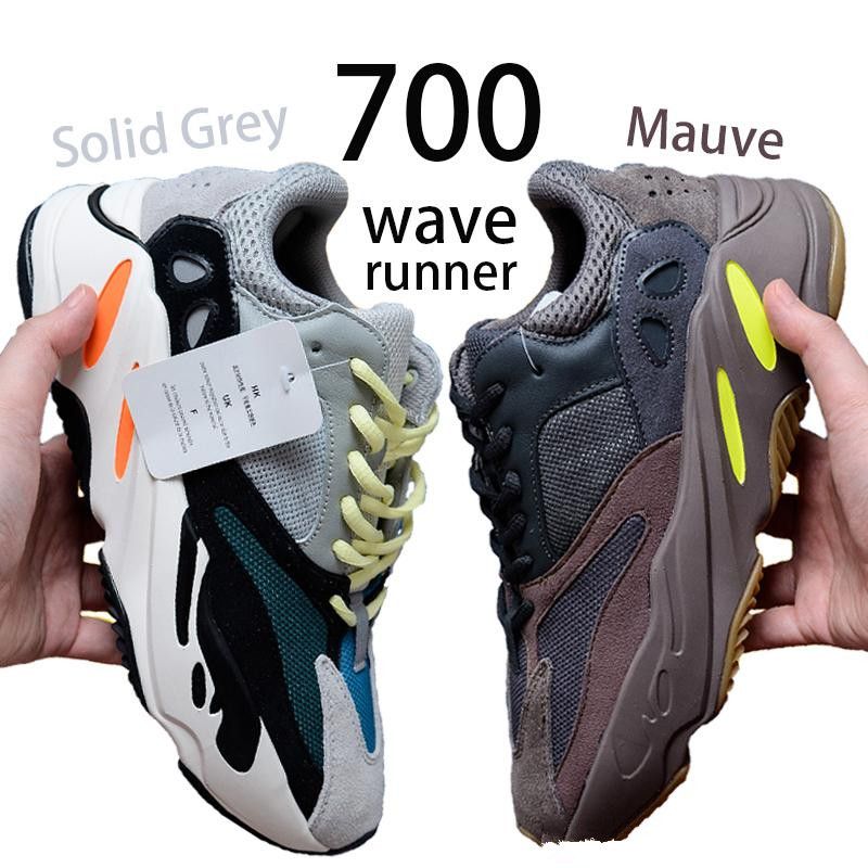 2020 Kanye 700 Mauve Running Shoes With Original Box Mens 700 Wave ...