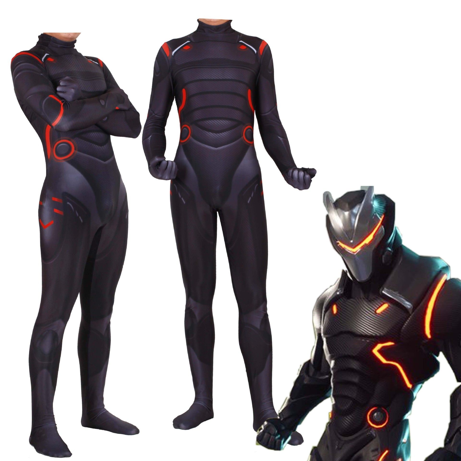 Adults Kids Hot Game Fortnite Omega Cosplay Bodysuit Zentai Costume - adults kids hot game fortnite omega cosplay bodysuit zentai costume omega skin jumpsuit halloween cosplay costume costumes for group groups of 5 halloween