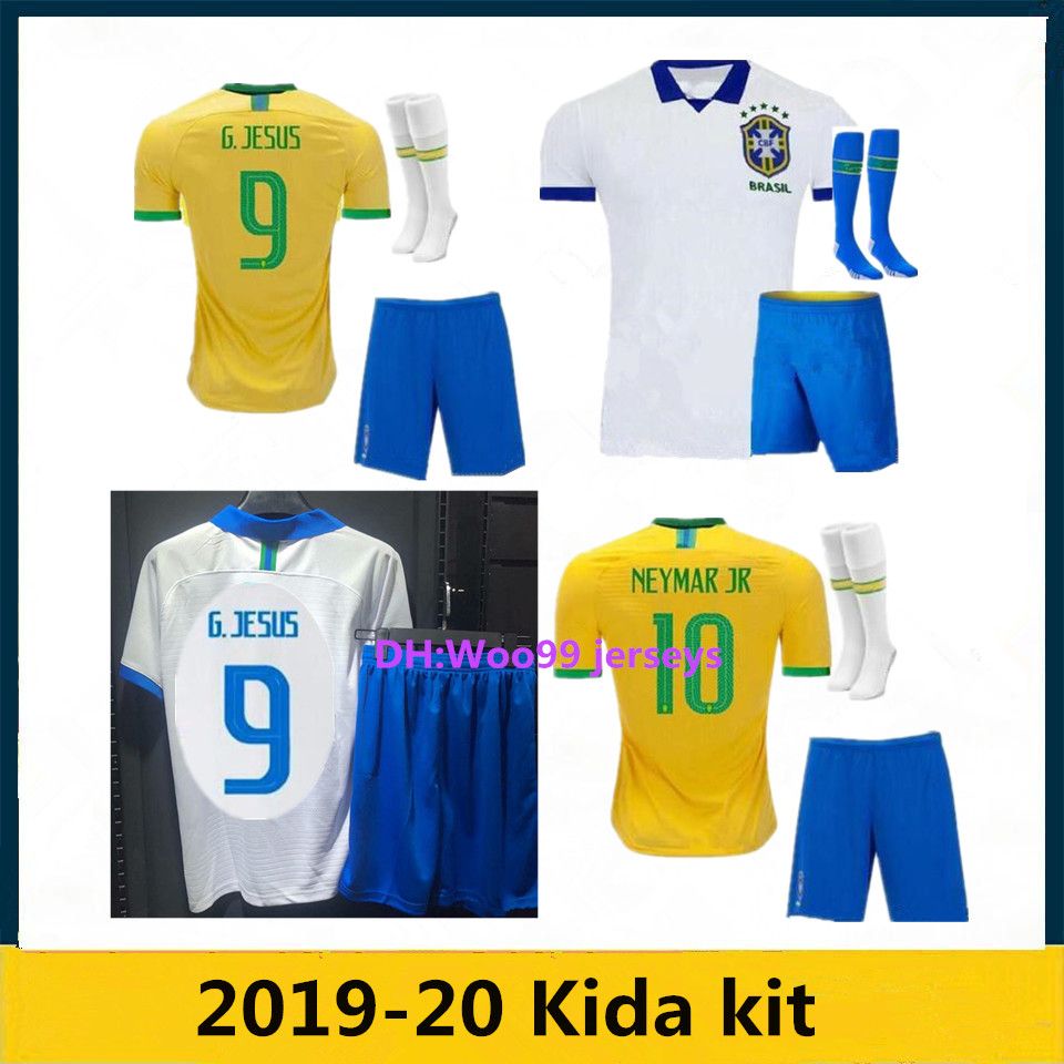 2020 2019 Brazil Soccer Jersey Camisa De Futebol Copa ...