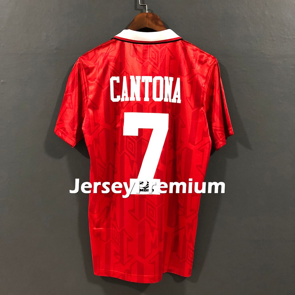 man utd retro blue and white