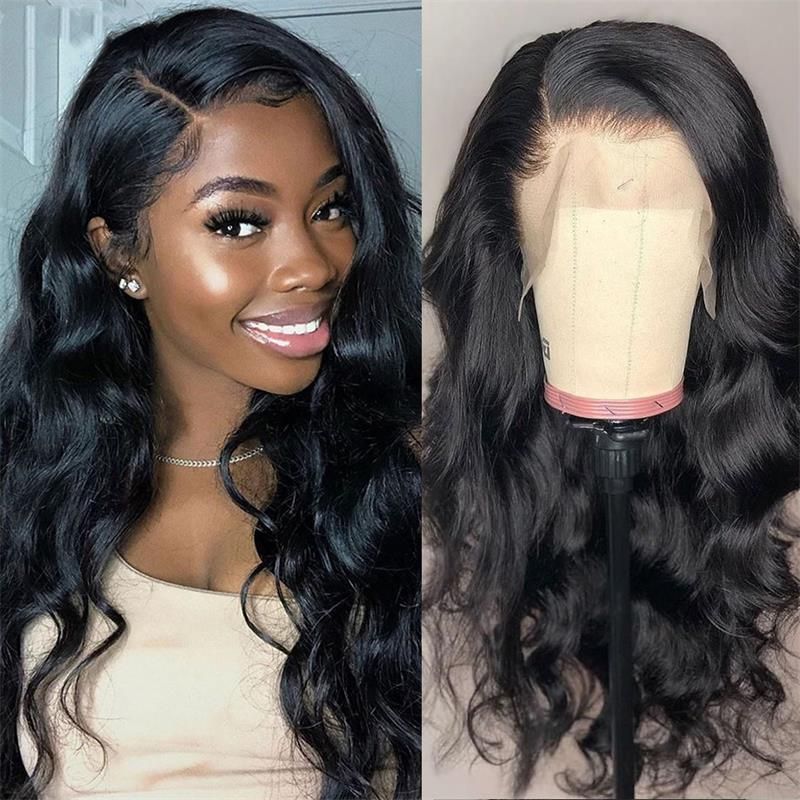 Hot Popular Natural Body Wave Lace Front Wig Full Lace Wig Human Hair