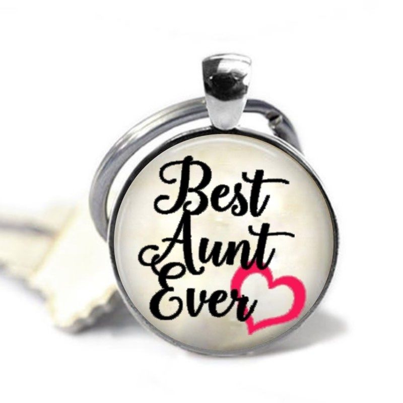 2019 Best Aunt Ever Key Ring, Best Gift For Aunt, Auntie Best Auntie