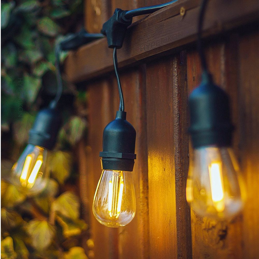 Waterproof 10m 10 Led String Lights Indoor Outdoor E26 E27 Light Bulb Street Garden Patio Backyard Holiday Lighting