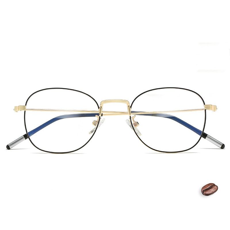 Plein Conseils Options Trucs Cadre Simples Montées 3 Couleur Conception Entièrement Ovales Lunettes De Vue En wn0vmN8