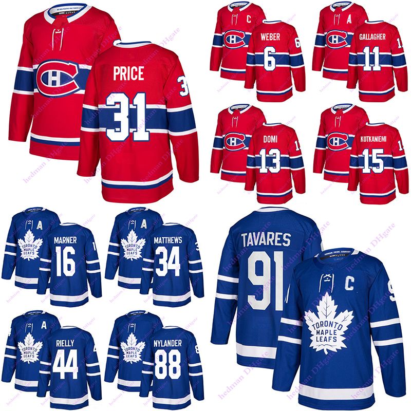montreal canadiens jersey toronto