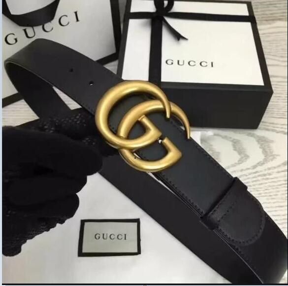 2019 GUCCI Belts for Mens Snake Real Genuine Leather Business Belts Women Big Gold Buckle with original Box Black Red A20002