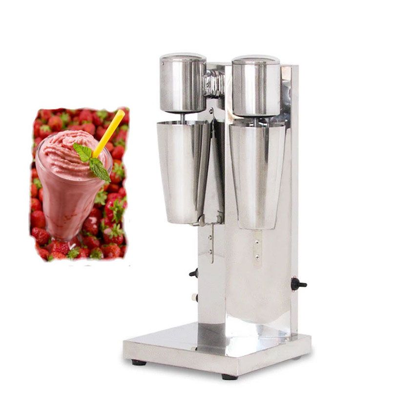 2020 Double Head Milkshake Machine Commercial Stainless Steel Milkshake
